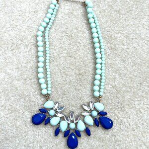 Chunky Beaded Jewel Necklace